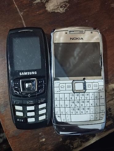 vip iphone 11: Nokia E71, rəng - Gümüşü, Düyməli — 1