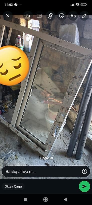 acar dest: PVC qapı və pəncərə dəsti - Material: PVC (plastik) profil - Qapı: Ağ — 2