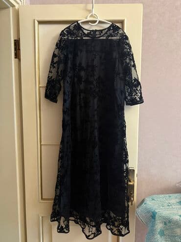 детские платья с длинным рукавом: Yenidir, geyinilmeyib, primerka olunmayib, olcu 50 — 2