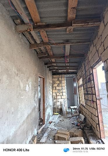 astarada evler: Satılır: təmirə uyğun həyət evi karkası - Tikinti materialı: daş — 4
