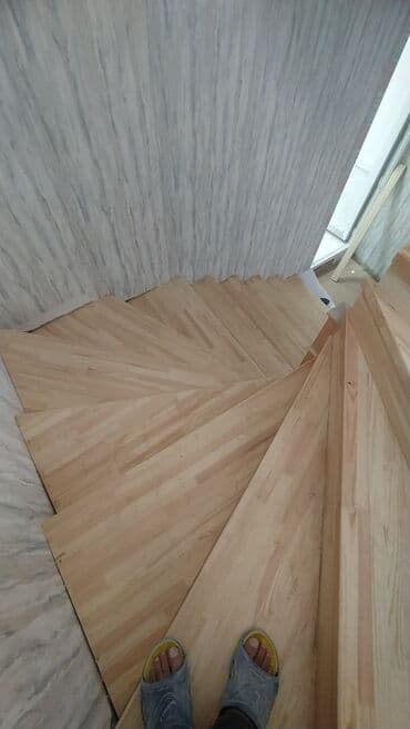 Другие товары для дома: Məhsul: Taxta pilləkən - Material: Təbii ağac (işləməli, lamell — 4