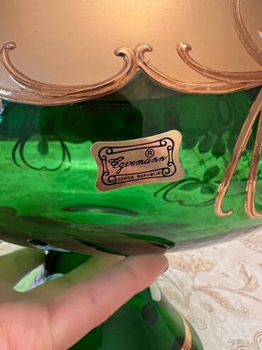 saxlama qabları: Çex bogema originaldı, ölçüsü 22*22sm. Əla vəziyyətdədir, işlənməyib — 3