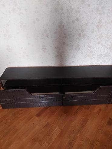 gencede mebel: Yeni, Düz TV altlığı, Polkalı, Taxtalı — 3