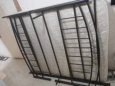 İşlənmiş, İkinəfərlik çarpayı, Bazasız, Matras ilə, Siyirməsiz