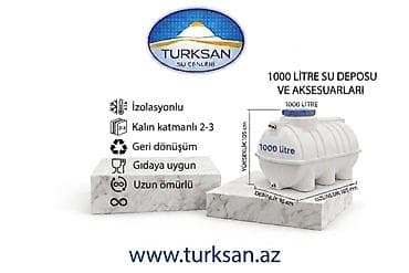 sure su: Türksan su çənləri – müxtəlif həcm və ölçülərdə yüksək keyfiyyətli — 4