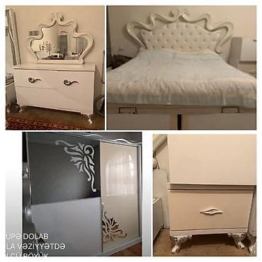 Yataq desti 400 azn. Tecili satilir‼️Taxt matrasli ve bazalidir. Dolab