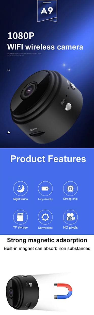 orico hdd box: Kiçik ölçülü kamera S80-MC-A9 — 3