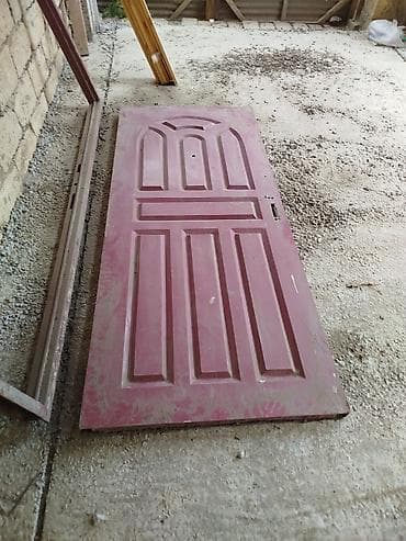 seyf qapi 2ci el: Dəmir giriş qapısı - Material: qalın metal vərəq, möhkəm dəmir karkas — 2