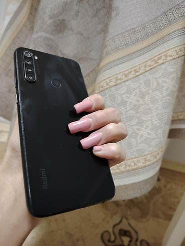 Redmi Note 8, 64 GB, rəng - Qara, Sensor, Barmaq izi, İki sim kartlı