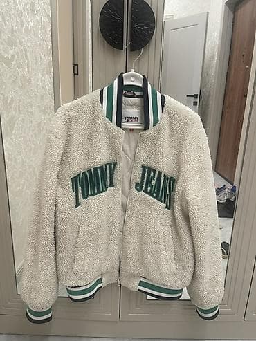 Верхняя одежда: Tommy Jeans kişi/junior sherpa bomber gödəkçəsi - Material: yumşaq — 1