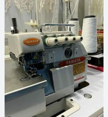 Tikiş maşınları: Tikiş maşını Yamata, İşlənmiş,Overlok, 5 saplı, Ünvandan götürmə — 2