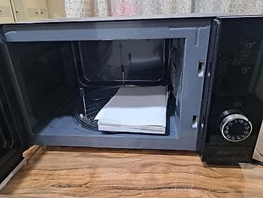 stayaşi pec: Микроволновка Gorenje, Отдельностоящая, С грилем, цвет - Черный — 2