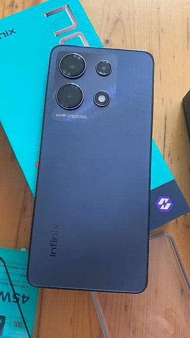 islenmis notebook satisi: Infinix Note 30, 256 GB, rəng - Göy — 3