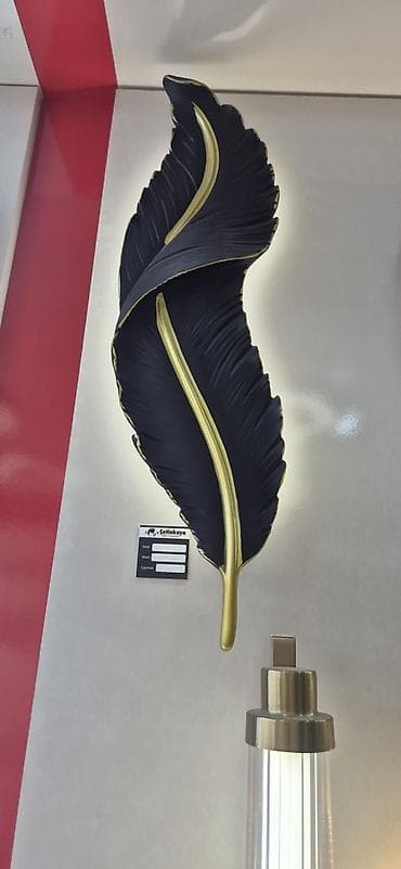 Otaq üçün naçnik dekor yarpaq 
ölçülər H60x25