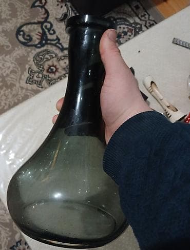 sulu qəlyan satışı: Nərgilə komplekti - Şüşə kolba: qalın şüşədən, klassik iri həcm. - — 6