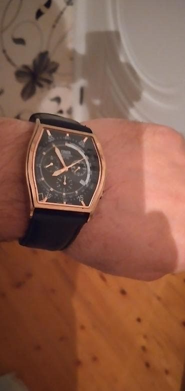 just cavalli saat: Qol saatı, Örtük şəkli, rəng - Qara — 6