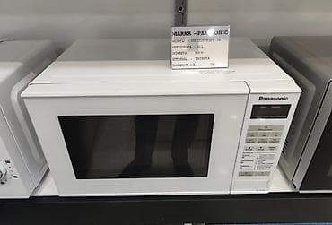 Mikrodalğalı soba Panasonic, Ayrıca dayanan, Mikrodalğalar ilə, rəng - Ağ, Yeni — 4