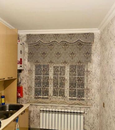 Rulon ştorlar: Zebra/rulet pərdə kolleksiyası - Model: klassik damask və güllü — 6