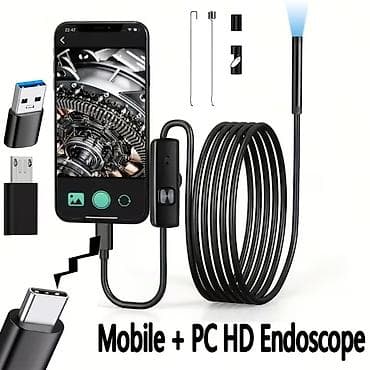 Mobil və PC üçün HD Endoskop Kamera - Uyğunluq: Android telefonlar