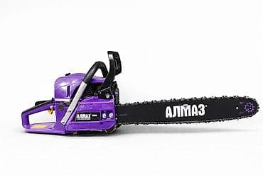 Mişarlar: Benzinli mişar “АЛМАЗ 5800” - Güc sinfi: 58 cc benzin mühərriki - Şin — 1