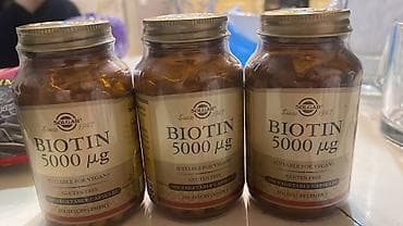 biotin vitamin: Məhsul: Solgar Biotin 5000 µg – qida əlavəsi • Brend: Solgar (Since — 1