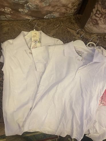 Uşaq ayaqqabıları: Məhsul: Uşaq üçün ağ köynəklər və polo köynəklər dəsti Təsvir: - Bir — 2