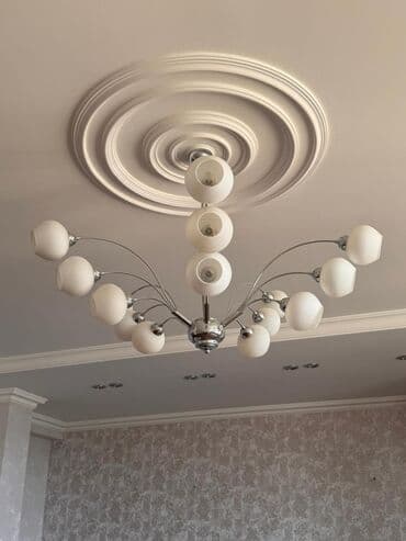 15 lik dikt: Çılçıraq, 10 və daha çox lampa, Şüşə — 2