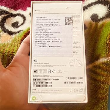 iphone xs plata: IPhone 15, 256 GB, Qara, Face ID — 2
