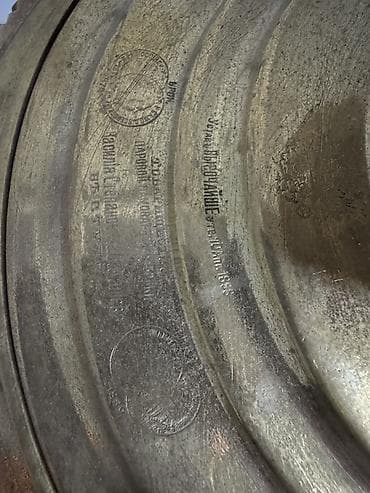 kömür ütüsü: Qədim samovar, 1898 il, Latun, Vəziyyəti: Əla — 3