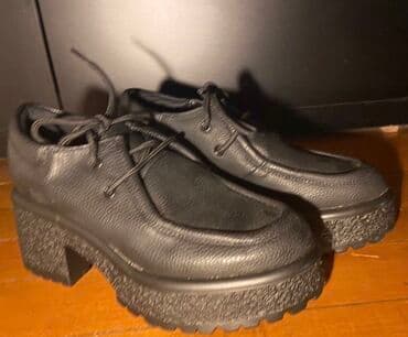 Makasin və loferlər: Bershka, Ölçü: 36, rəng - Qara, Yeni — 3