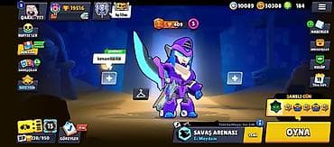 Brawl Stars hesabı – inkişaf etmiş, kupalar və döyüşçülərlə zəngin -