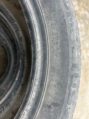 işlemiş tekerler: 17 teker 4 ededi 50 manat 215-60-17 - 4 eded - 60 manat 225-50-17 - 4 — 2