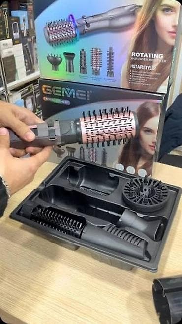 Фото и видеокамеры: Фен-расческа Gemei, Новый, Бесплатная доставка — 6