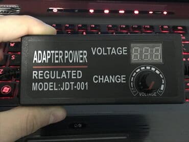 kabel internet: Power Adapter 9 - 24 Volt 3A Üzərində Voltajı artırıb azaldan qolu — 3