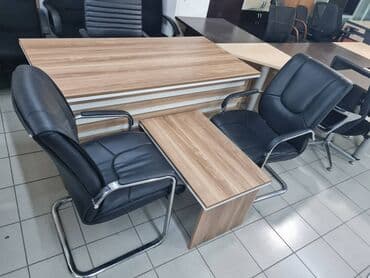 школьные парты и стулья: Б/у, Кресло, Кожа — 2