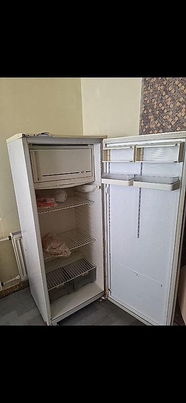 baku electronics soyuducular: Bir qapılı məişət soyuducusu - Ağ rəng, vertikal dizayn - Üst hissədə — 1