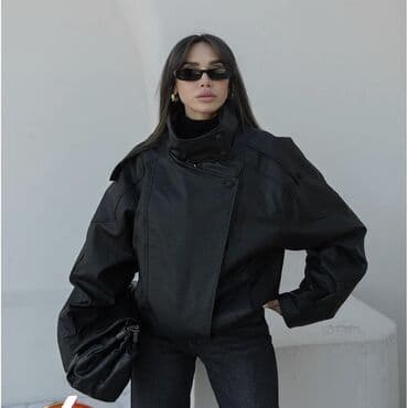 deri geyim: Dəri kurtka, Zara, One size — 6