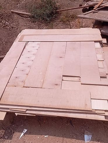 Ağac taxta lövhələr – müxtəlif ölçülərdə kəsilmiş dəst - Material — 3