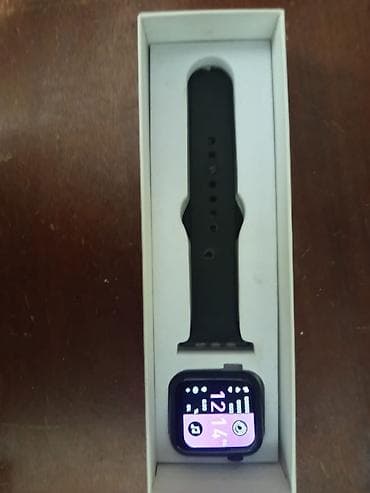 Smart saat, Smart, Sensor ekran, rəng - Qara