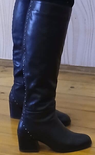 cəkmə: Ölçü: 40, rəng - Qara, Yeni — 2