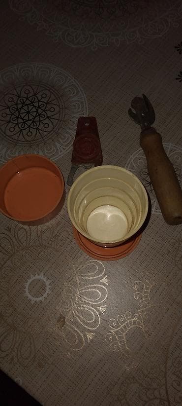 Mətbəx aksessuarları dəsti - Sovet dövrü üslubunda 3 ədəd aksessuar — 2
