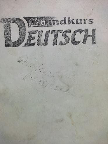 Xarici dil kursu, Alman dili, Böyüklər üçün, Uşaqlar üçün, Danışıq klubu — 1