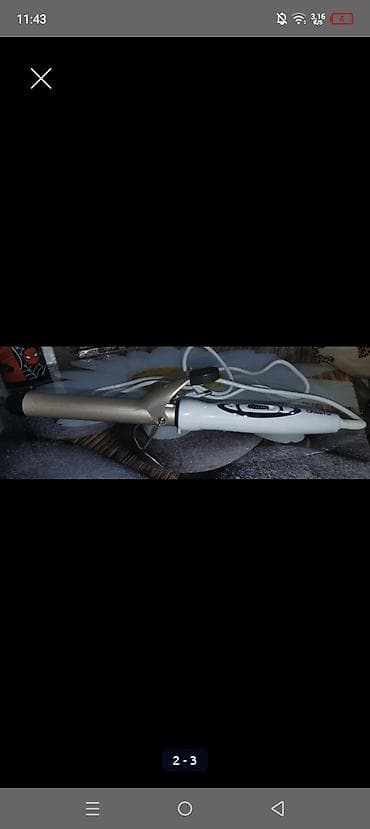 buran fenlər: CRASTS saç burmaq maşını - Elektrikli burqı: 220V şəbəkəyə qoşulur — 2