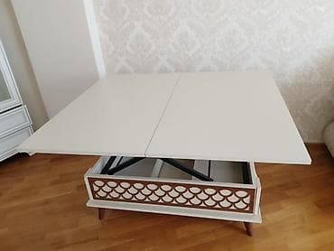 transformer stollar: Jurnal masası, Transformer, MDF, Kvadrat masa — 2