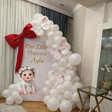 Yeni doğulan körpə üçün fərdi dekor xidməti - Mövzuya uyğun fon