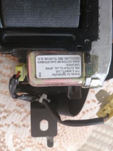 диски на хонда аккорд: Honda Accordun oturacaq təhlükəsizlik kəməri(remen bezopasnosti) — 3