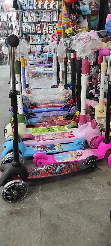 usaq ucun matasklet: Uşaq skuterləri – geniş model və rəng seçimi - 3 təkərli sabit — 3