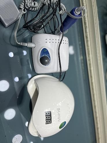 pedikur vannasi: Manikür üçün peşəkar avadanlıq dəsti -Cox az islenib aparatlar yenidi — 3