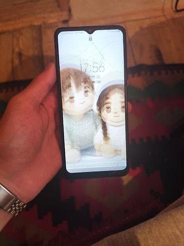 samsung rt43: Samsung Galaxy A12, 32 GB, rəng - Mavi, Qırıq — 2