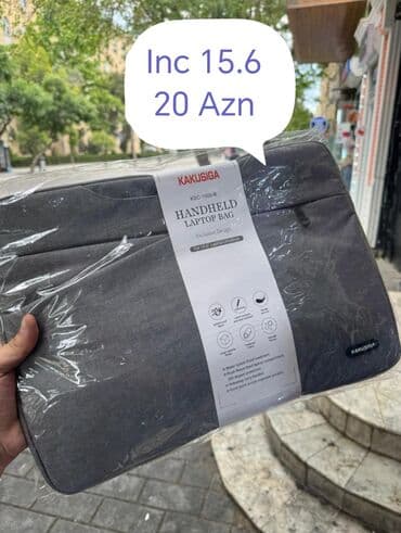 kompüter çantası: Kakusiga markalı, 13.3 düymlük və 15.6 düymlük ölçülərdə əl ilə daşına — 2